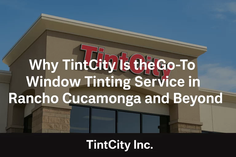 Why TintCity Is Rancho Cucamonga’s #1 Window Tinting Service